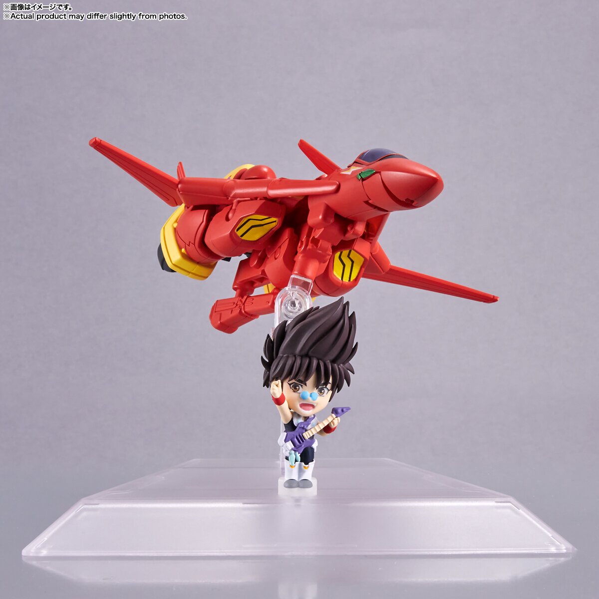 Max Factory PLAMAX - Modello VF-19 Custom Fire Valkyrie (Macross 7) Scala 1/72, Kit Plastico Basara Nekki - 6