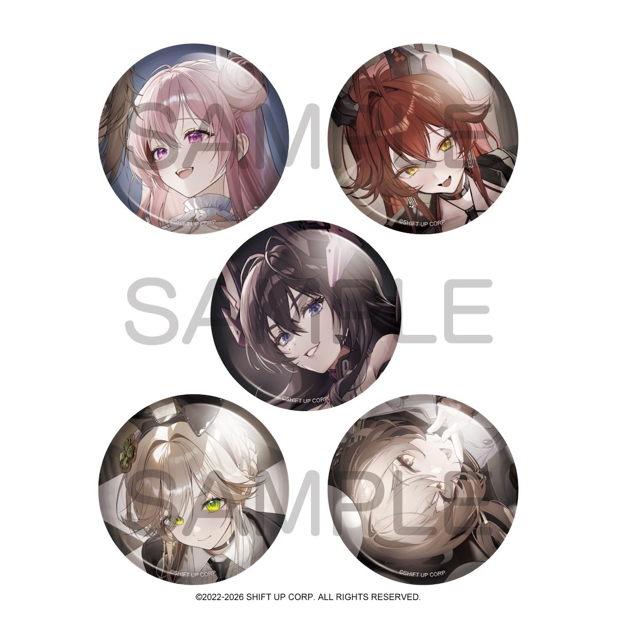 Goddess of Victory: Nikke Burst Collection Tin Badge Vol. 7 Box