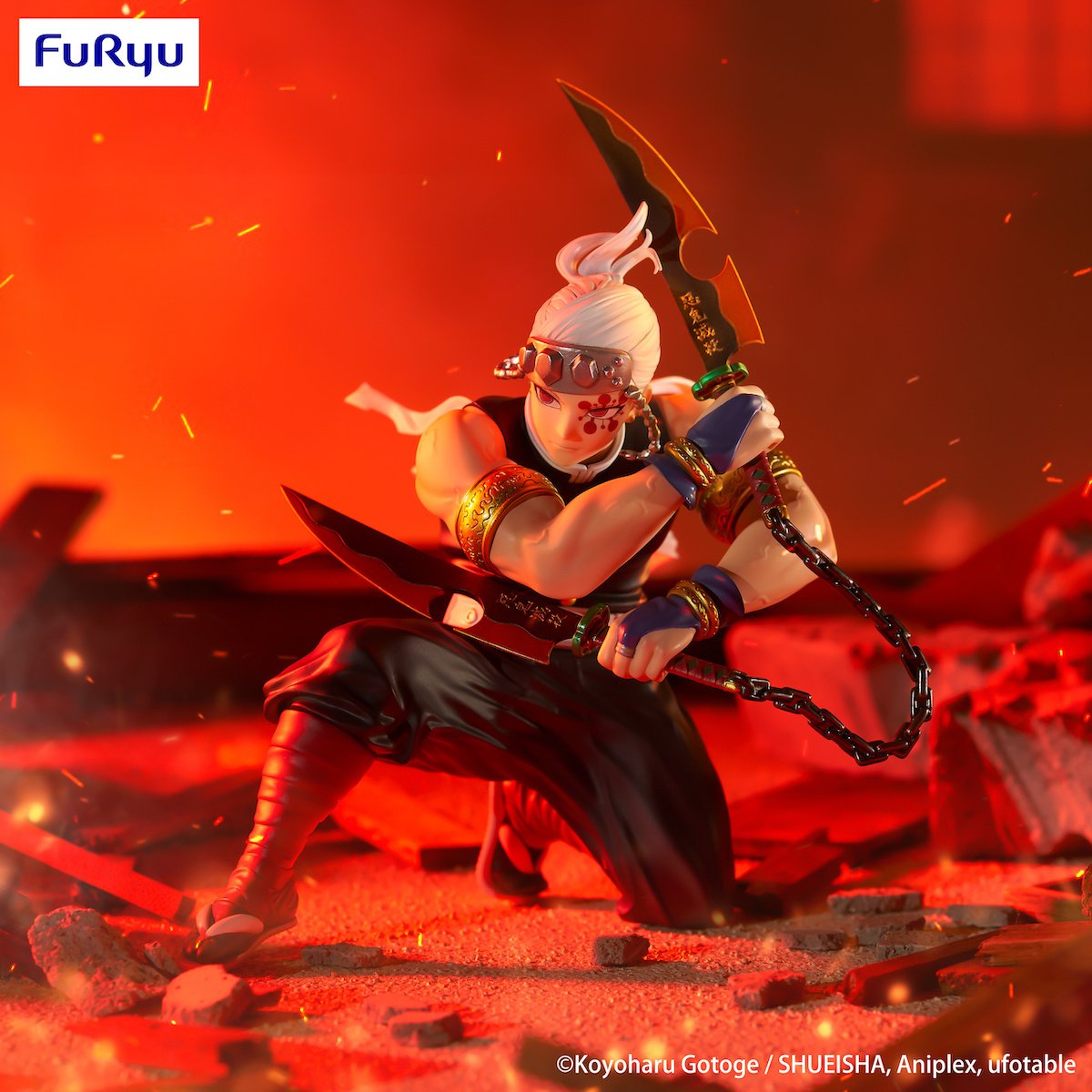 Demon Slayer: Kimetsu no Yaiba Tengen Uzui Noodle Stopper Figure 