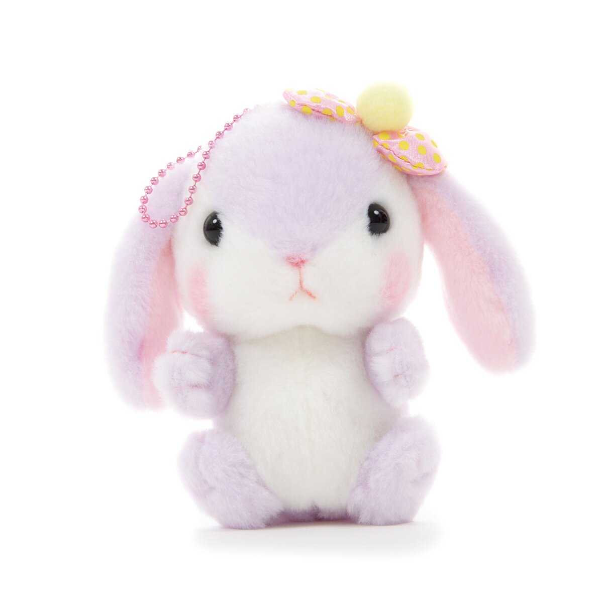 Pote Usa Loppy Colorful Rabbit Plush Collection (Ball Chain) - Tokyo ...