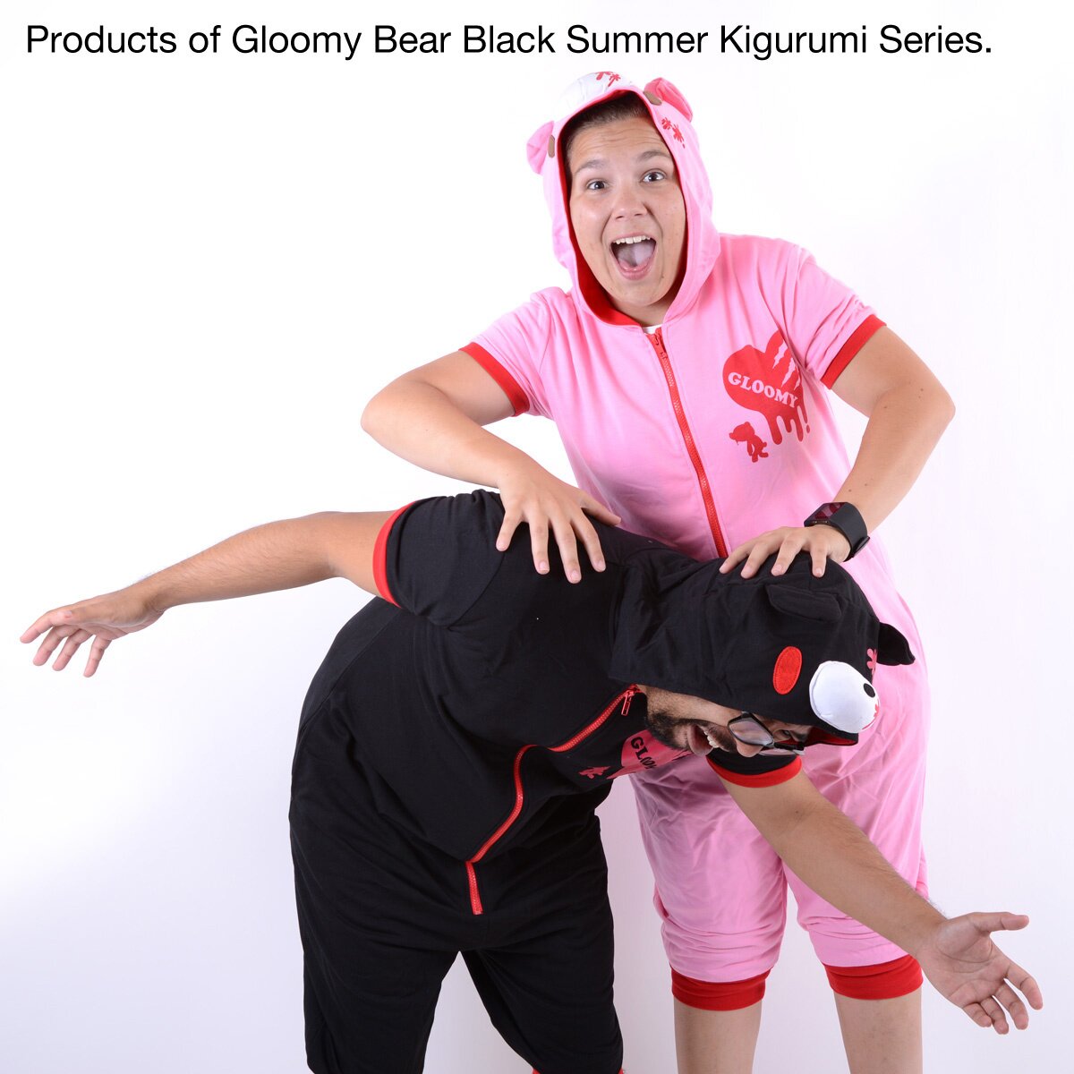 Pink Gloomy Bear Kigurumi