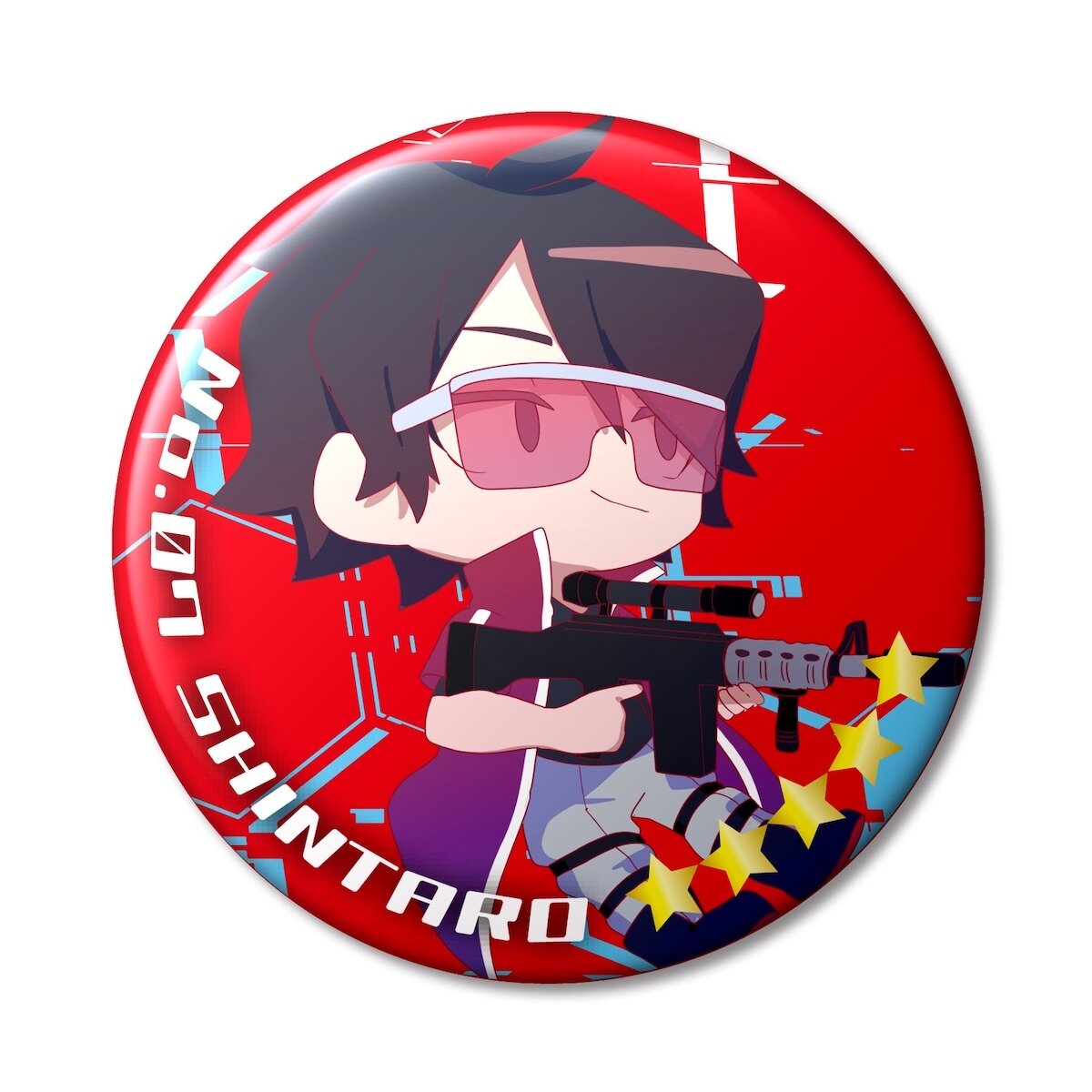 Kagerou Project Game Avatar Ver. Trading Kirakira Badge Collection