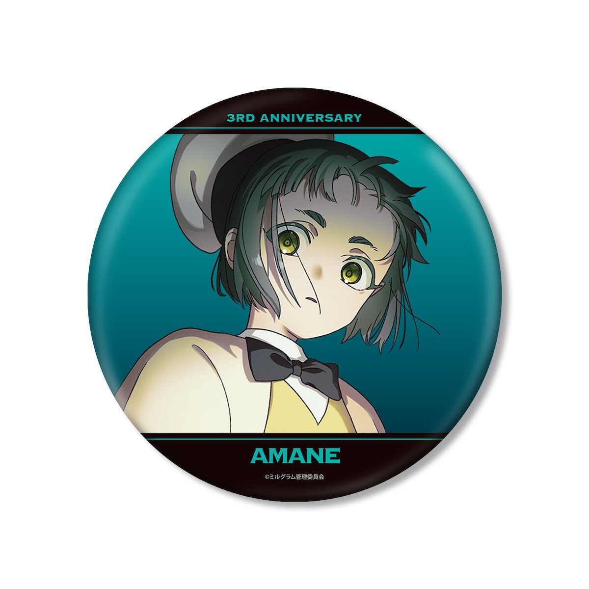 Milgram 3rd Anniversary Ver. Big Pin Badge Collection - Tokyo
