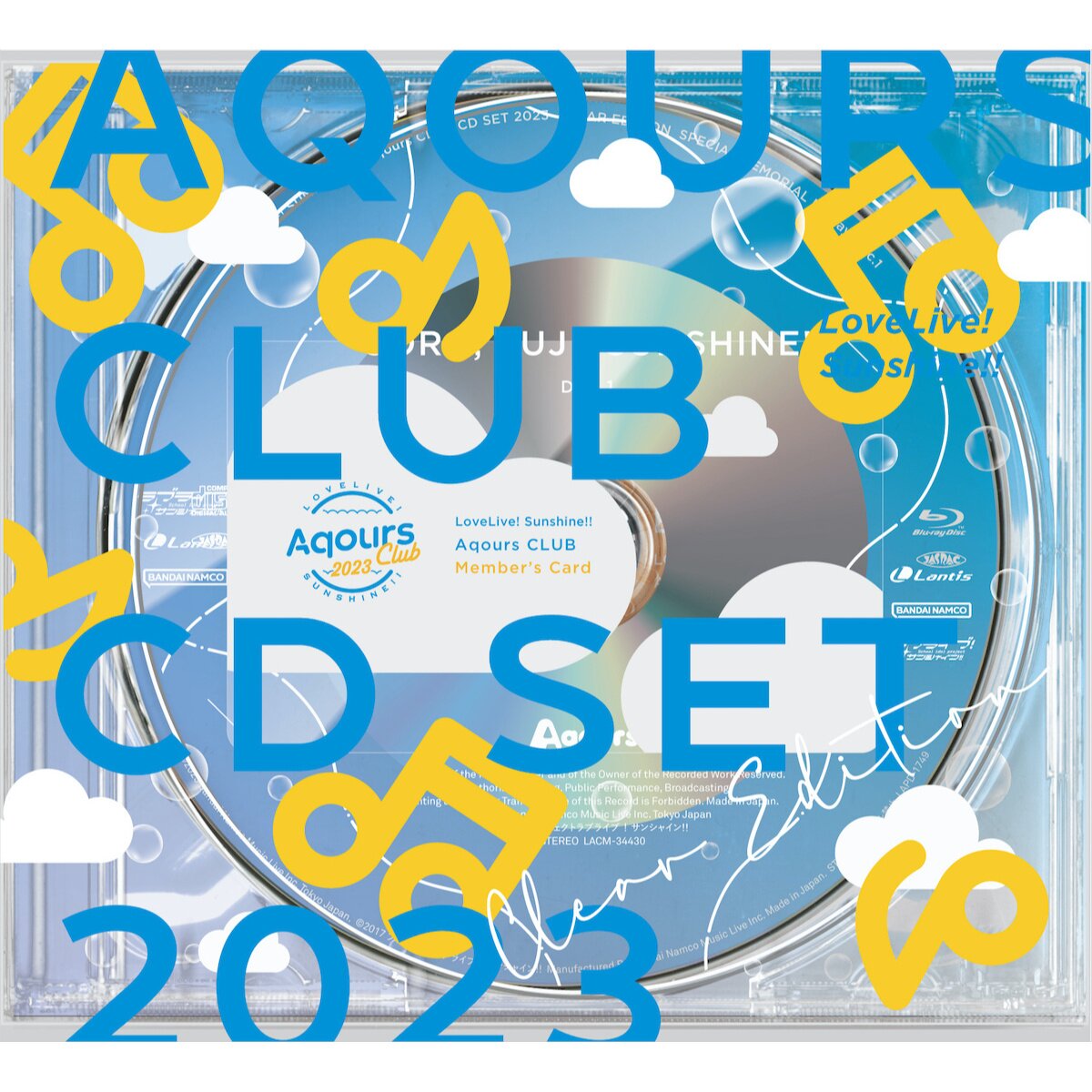 Love Live! Sunshine!! Aqours Club CD Set 2023 Clear Edition First Limited  Edition