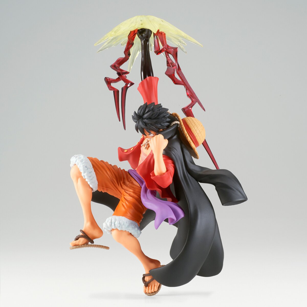 18cm One Piece Luffy Figures Monkey D. Luffy Battle Style Action