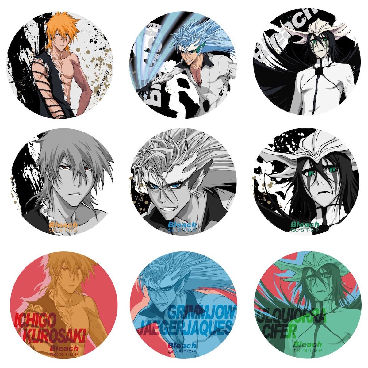 bleach ulquiorra and grimmjow