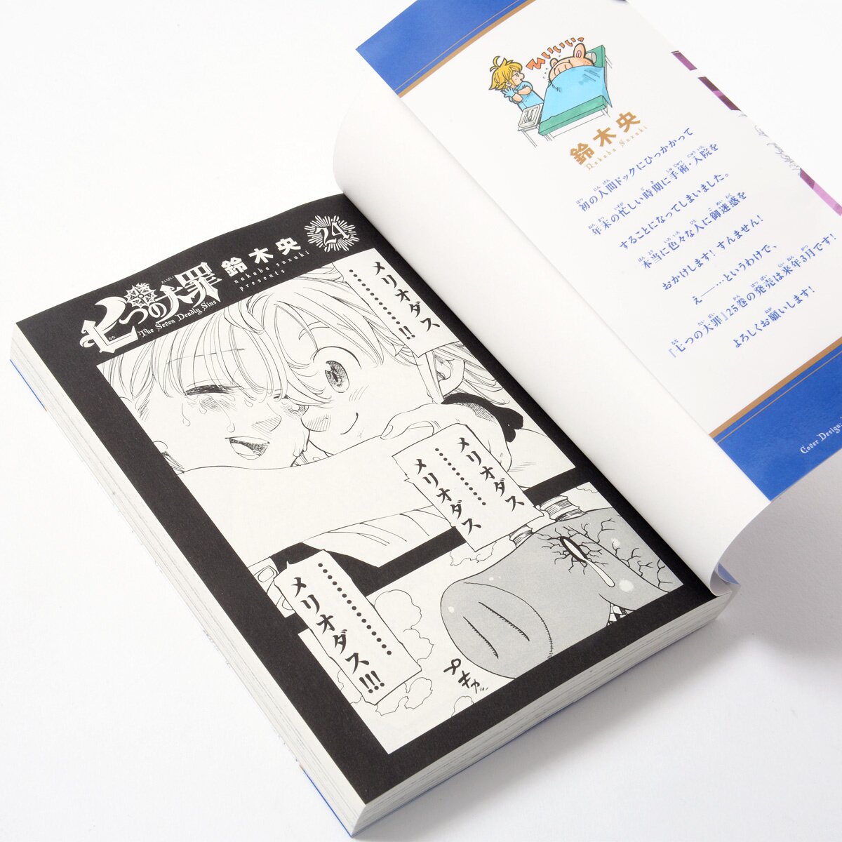 The Seven Deadly Sins Vol. 24 Limited Edition - Tokyo Otaku Mode (TOM)