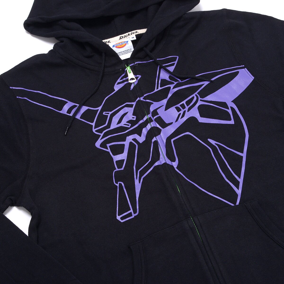 Evangelion x Dickies Unit-01 Graphic Print Zip-Up Hoodie - Tokyo
