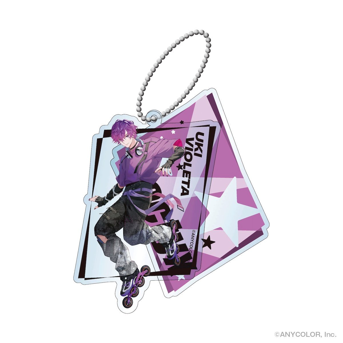Nijisanji EN Luxiem＆Noctyx Slide Acrylic Key Chain 100% OFF