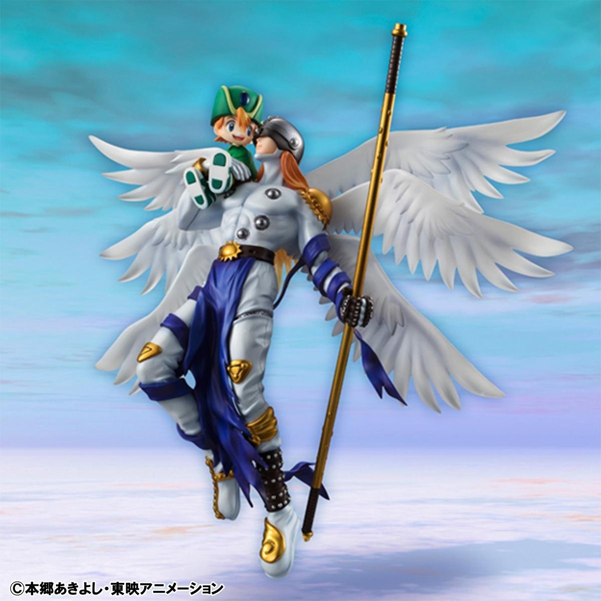 ゲームキャラクター DIGIMON ANGEMON G.E.M. Series G.E.M. Series Digimon Adventure Angemon & Takeru Takaishi (Re-run