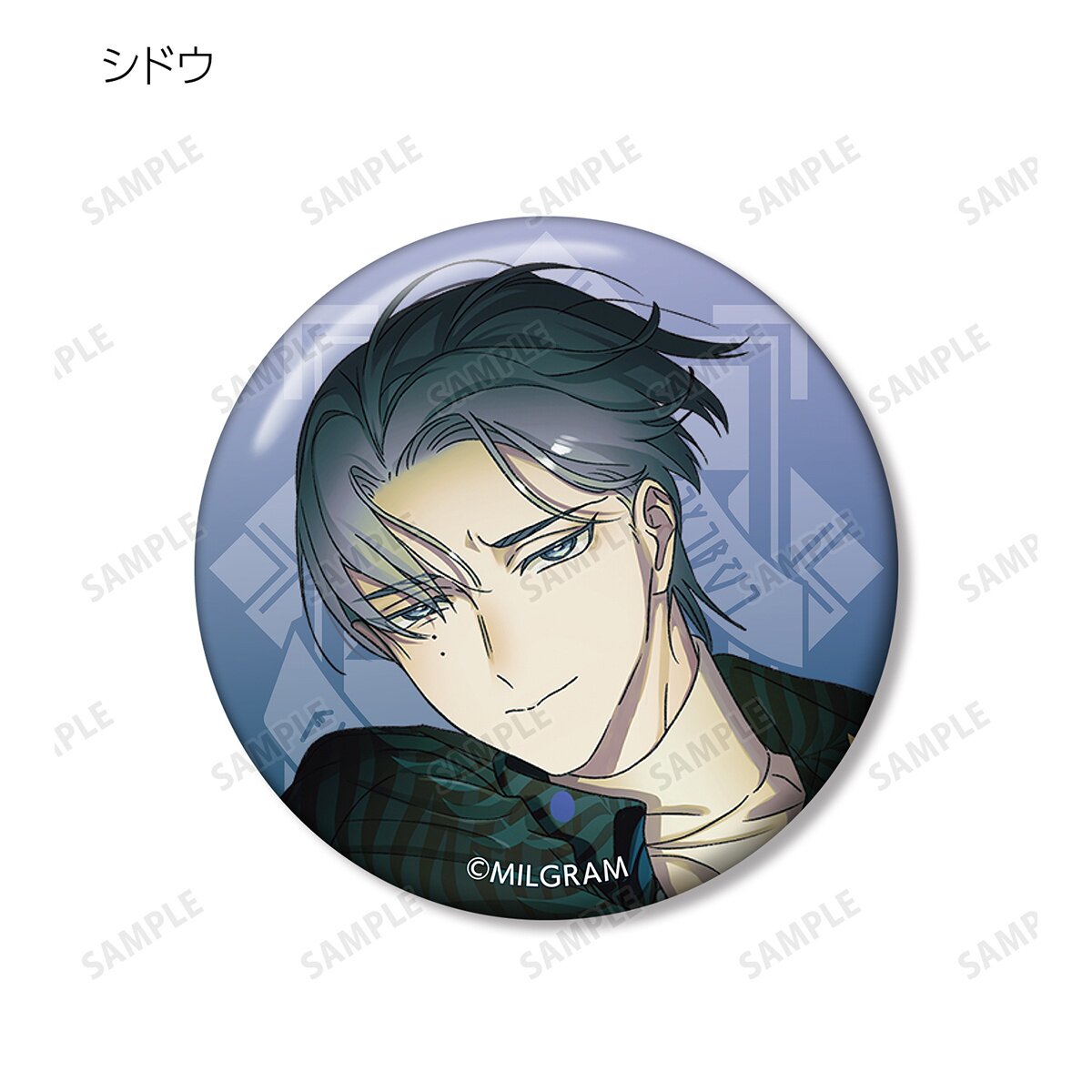 Milgram 3rd Anniversary Ver. Trading Pin Badge Complete Box