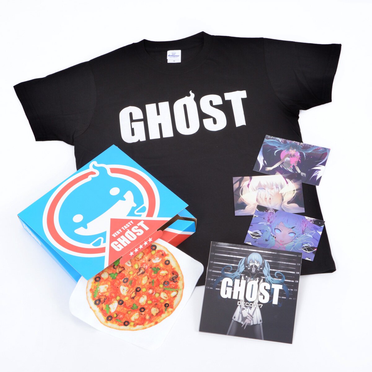 DECO*27 ghost キャップ 缶バッジ付き AMNIBUS-日常使いできるアニメグッズの通販サイト-
