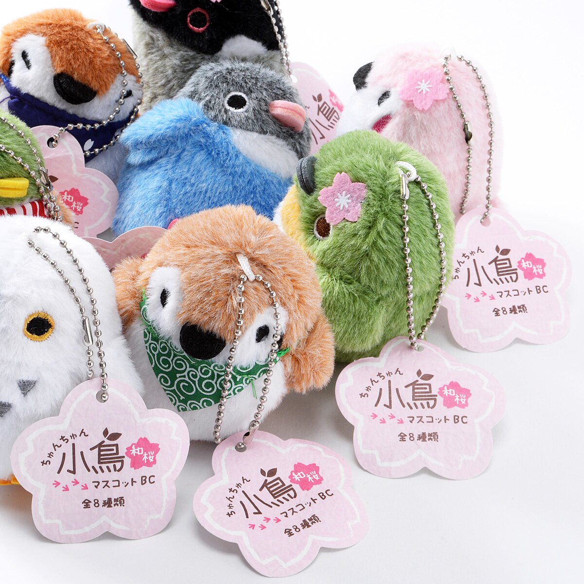 ぬいぐるみ kotori fogland petal fence Kotori Tai Yama no Saezuri Bird Plush Collection (Mini Strap