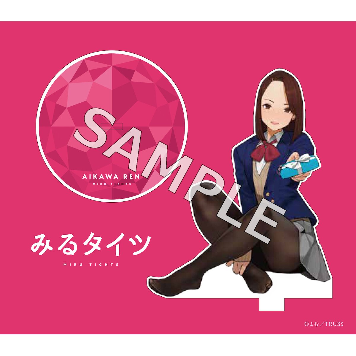 Yom Tights Acrylic Stand Figure A Miru Tights – q to Japan