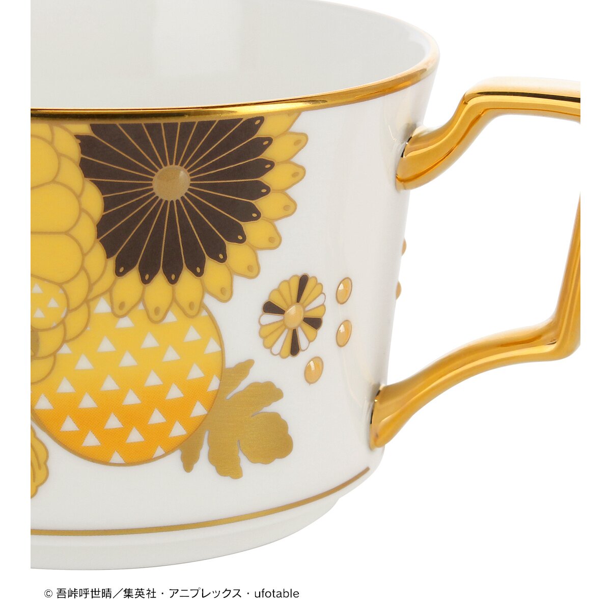 Premium Ceramic Sunflower Bloom Cup and Saucer Set