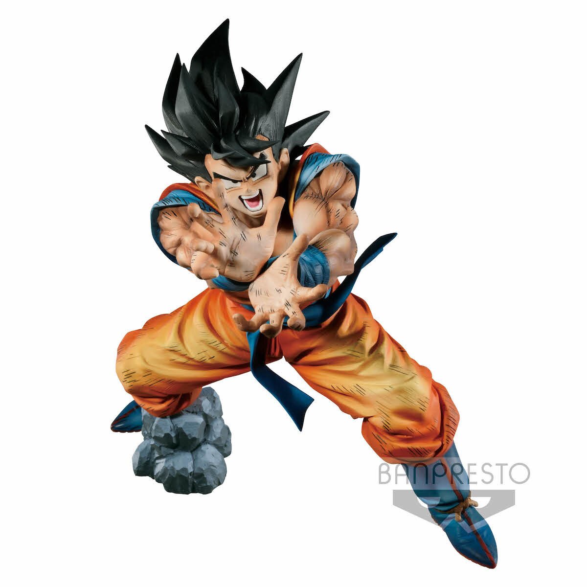 awesome goku with kamehameha super saiyan blue