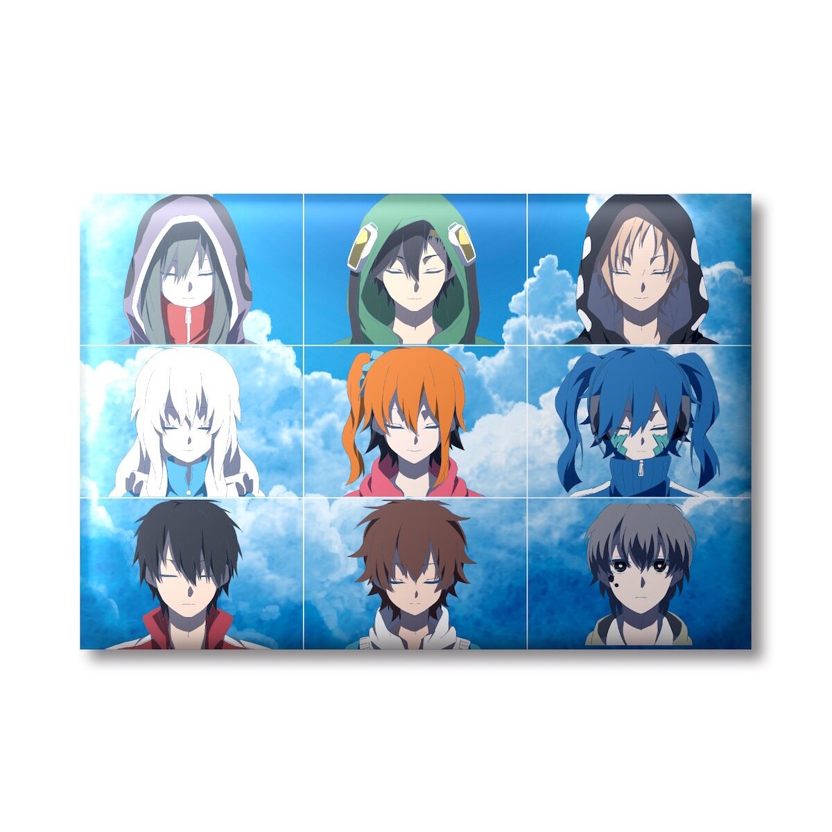 Kagerou Project ピンバッジ Kagerou Project Rectangular Trading Badge Collection - Tokyo