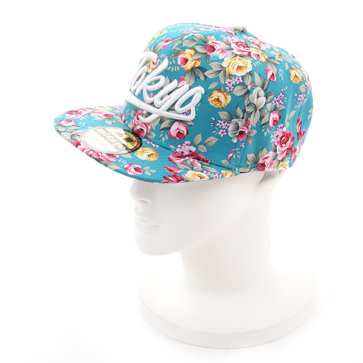 100% Cotton Tokyo Flower Pattern Hat - Tokyo Otaku Mode (TOM)