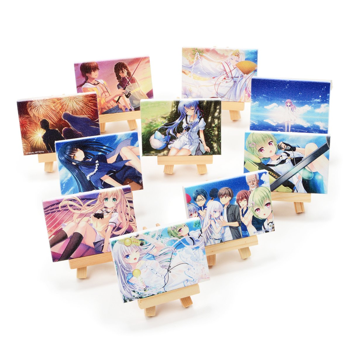 Summer Pockets　Key ミニアートボードコレクション　サマポケ Summer Pockets Mini Art Board Collection: VisualArt's/Key - Tokyo