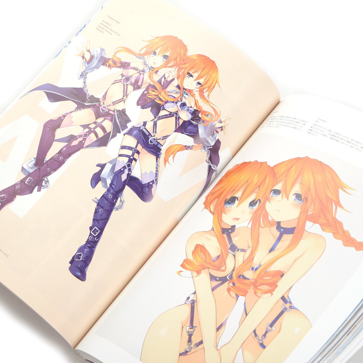 As promised… Here are pictures of Date A Live Tsunako art book