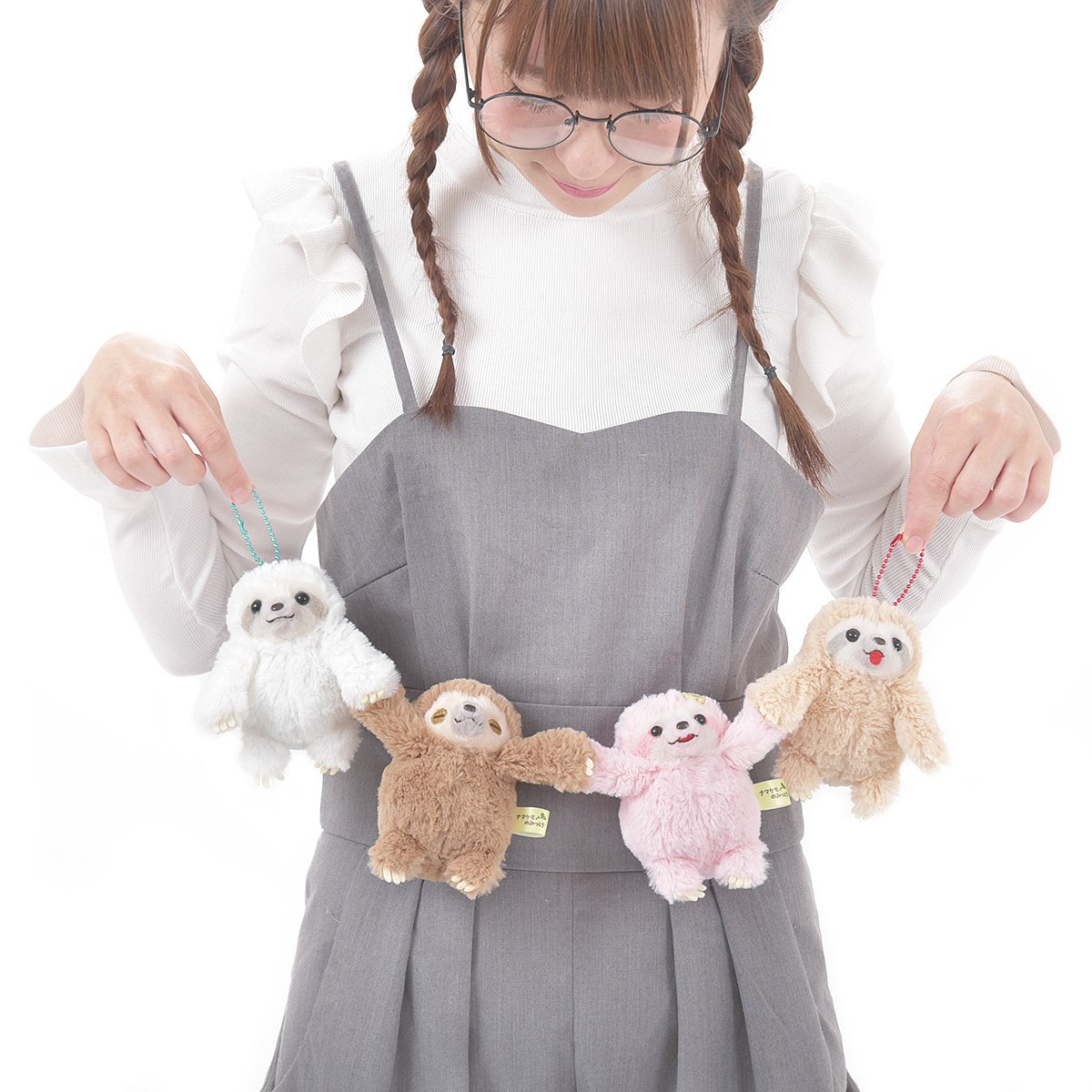 Namakemono no Mikke Otomodachi Sloth Plush Collection (Ball Chain