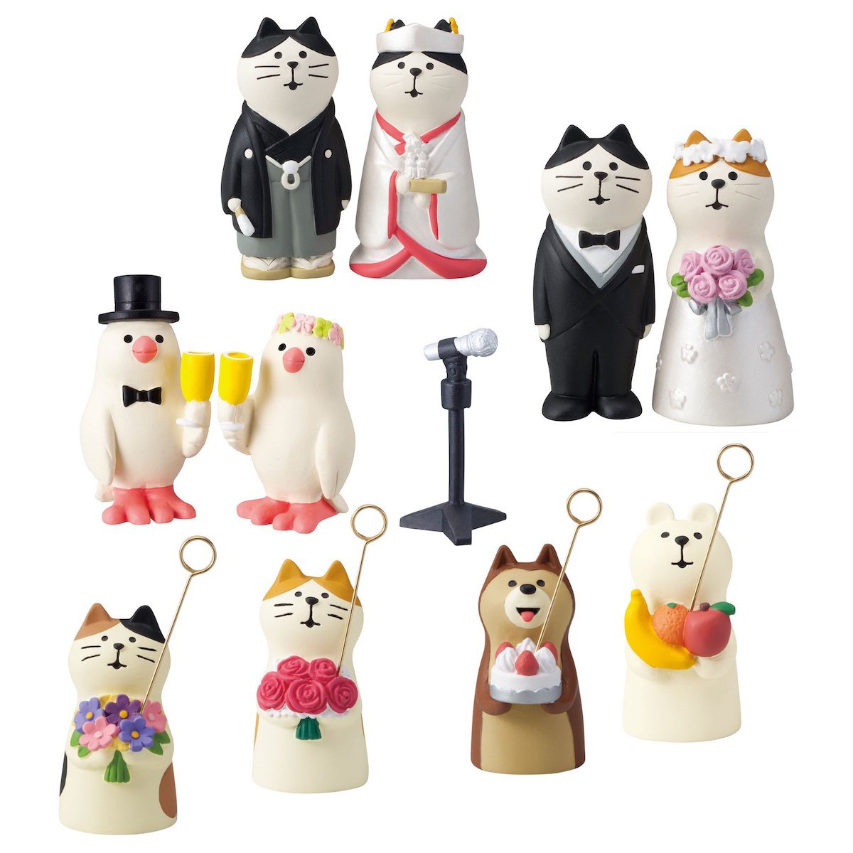置物 concombre wedding Concombre Happy Wedding Diorama Collection: DECOLE - Tokyo Otaku