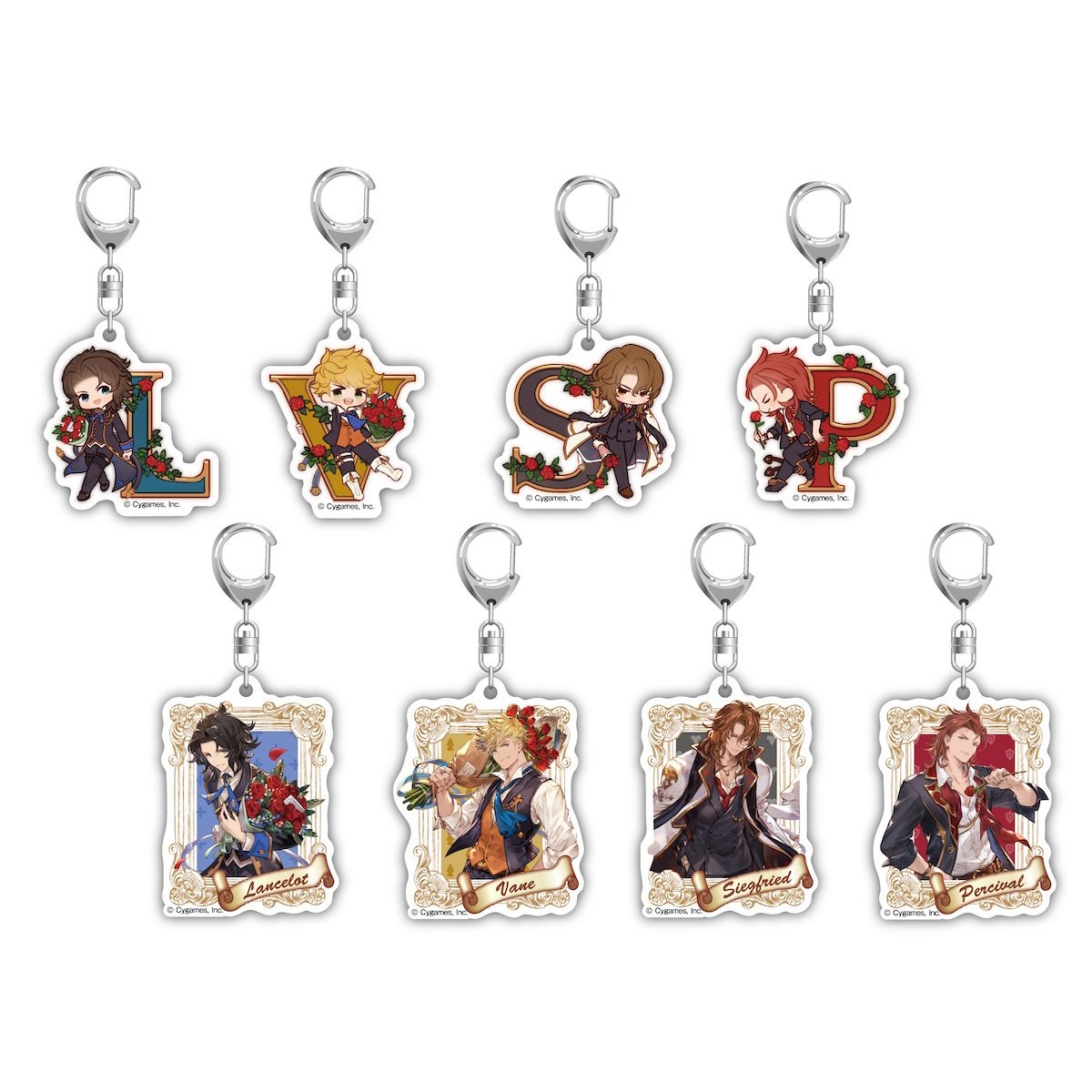 Granblue Fantasy AGF 2019 Acrylic Trading Key Chain: Cygames