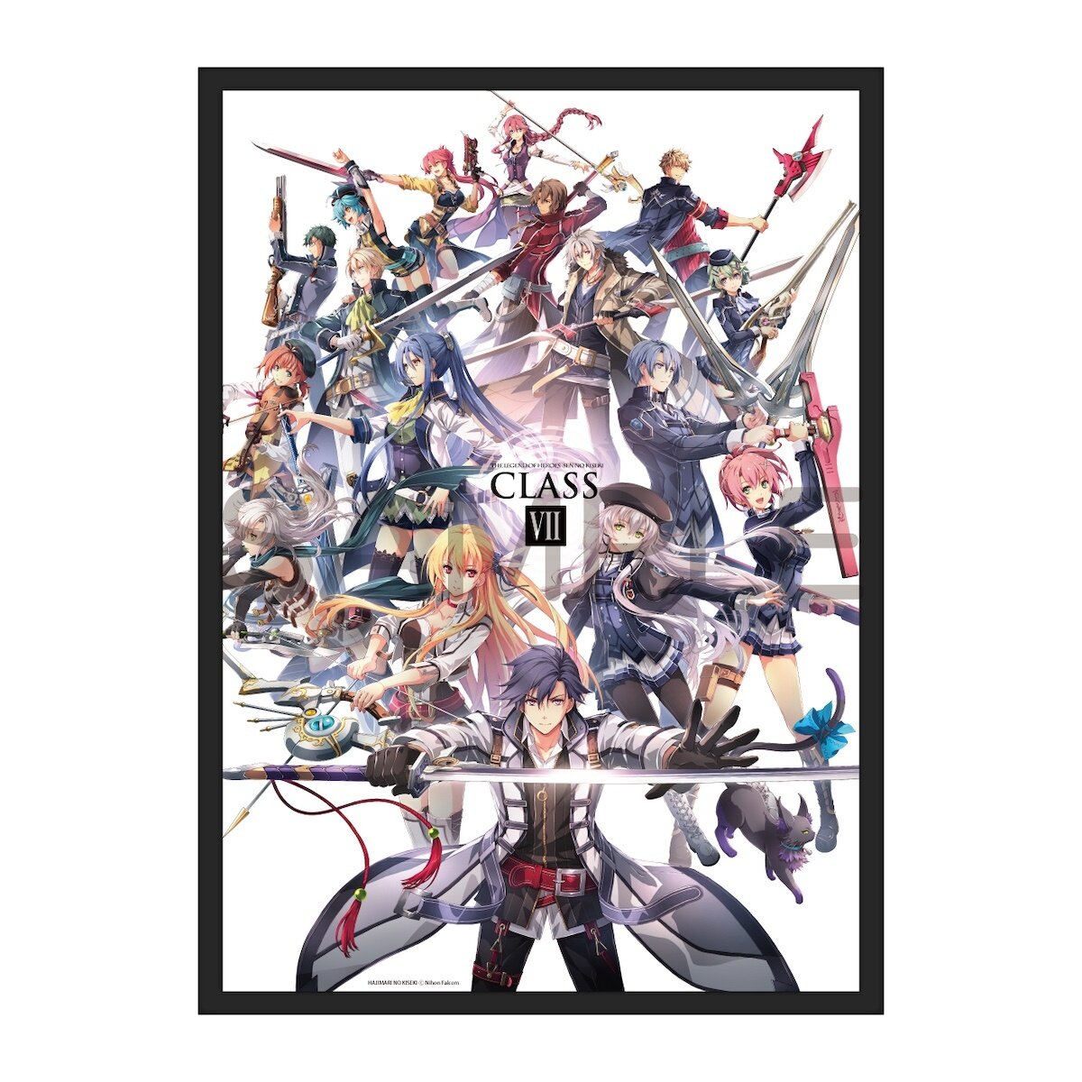 The Legend of Heroes: Trails into Reverie Metal Poster Round of