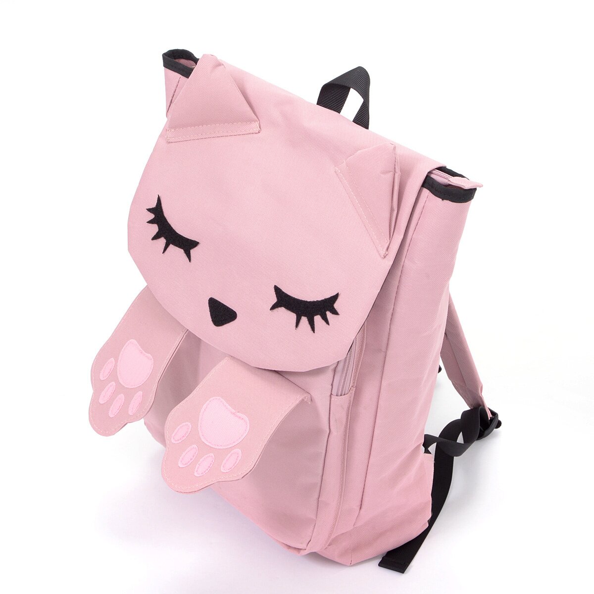 black cat pink backpack comic｜TikTok Search