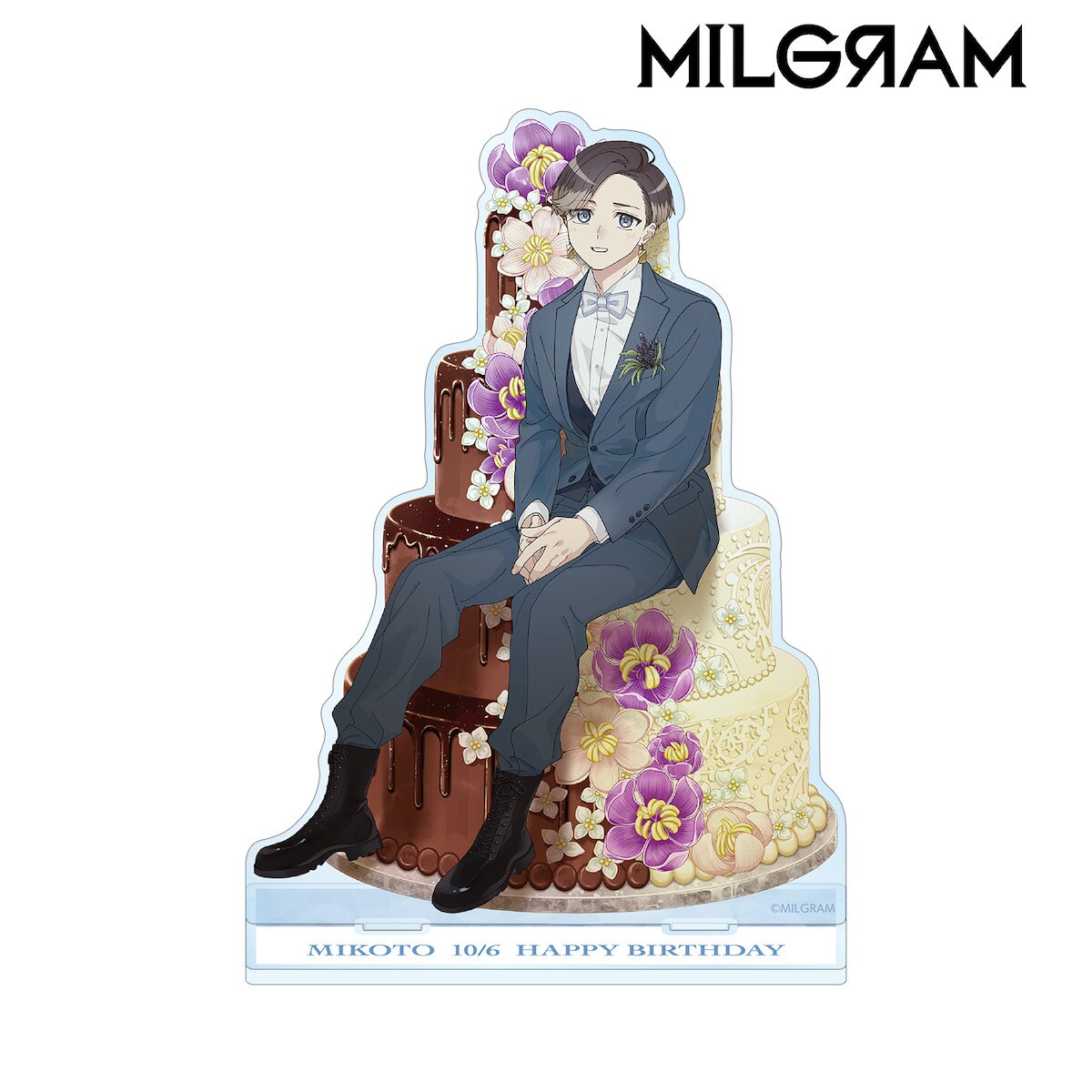 Milgram Mikoto: Birthday Ver. Big Acrylic Stand - Tokyo Otaku Mode (TOM)