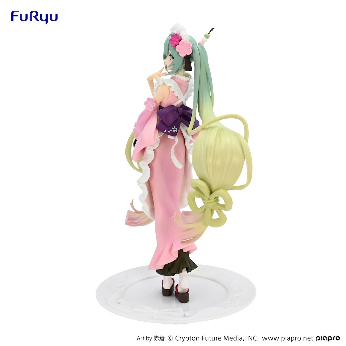 Exceed Creative Figure Hatsune Miku: Matcha Green Tea Parfait Cherry 