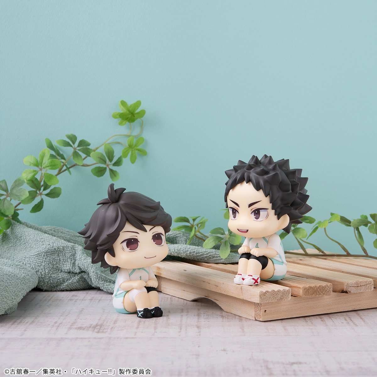Look Up Haikyuu!! Oikawa Iwaizumi - another angle