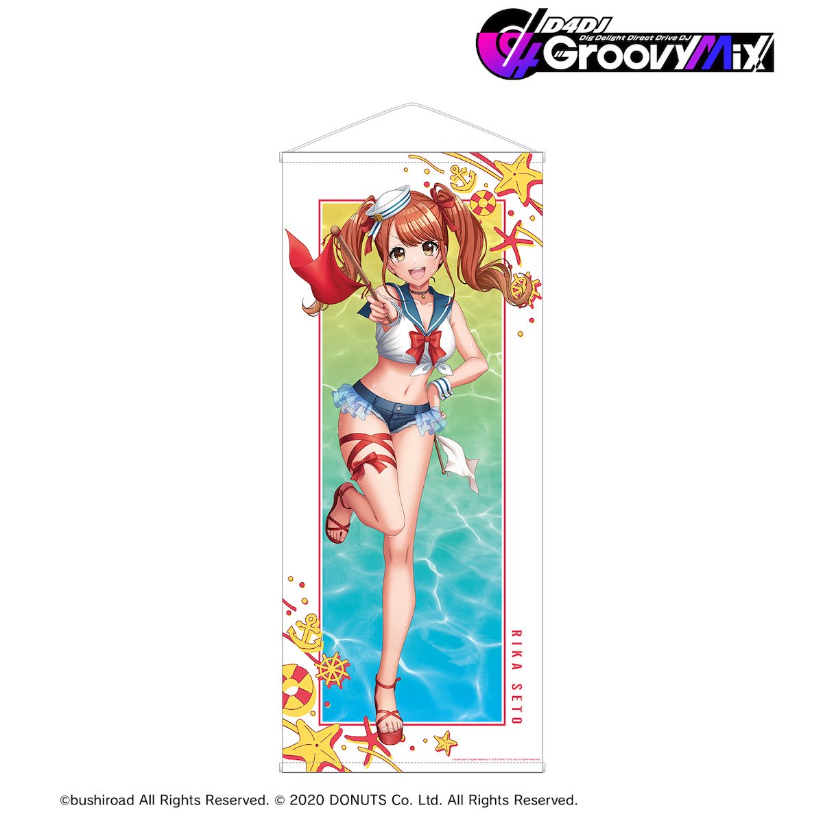 D4DJ Groovy Mix: Marine Sailor Ver. Life-Sized Tapestry Collection  display picture 1