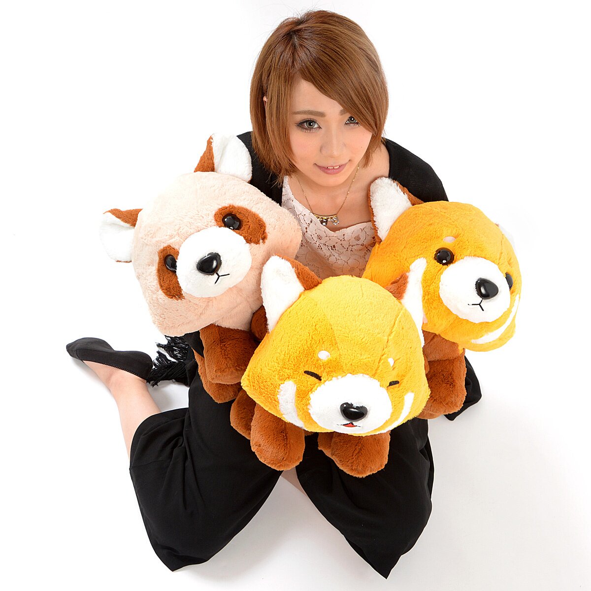 panda01様一枚 Yochi-yochi Lesser Panda-chan Red Panda Plush Collection (Big