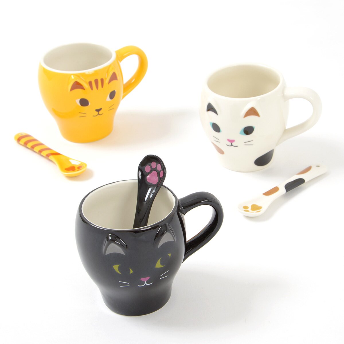 Kawaii Cat Paw Ceramic Coffee Cup - Limited Edition