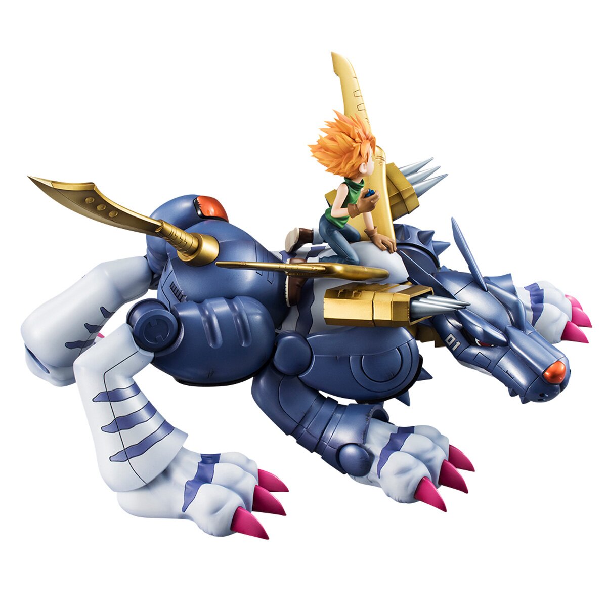 Precious G.E.M. Series Digimon Adventure Metal Garurumon & Yamato Ishida  (Re-run)