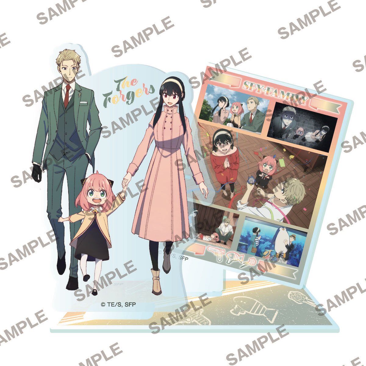 Spy X Family Together with Anya! 2 Surprise Acrylic Stand Gashapon