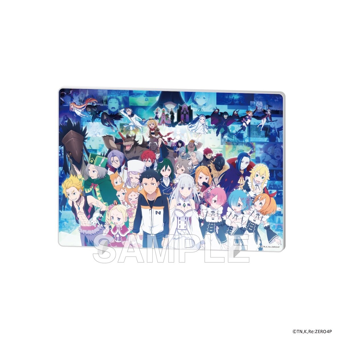 Reゼロ アクリルボード Re:ZERO -Starting Life in Another World- Acrylic Panel Anime 10th