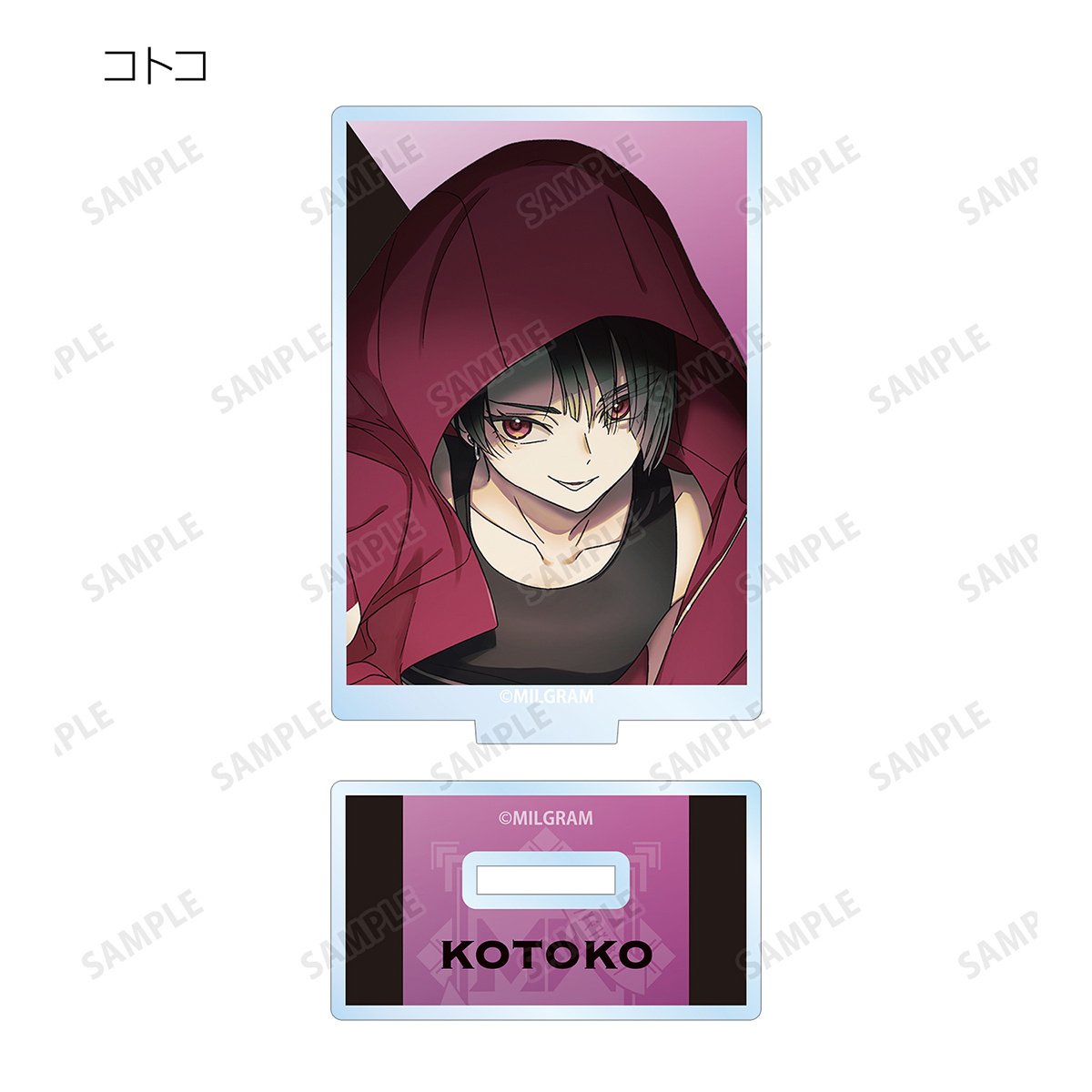 Milgram 3rd Anniversary Ver. Trading Acrylic Stand Complete Box