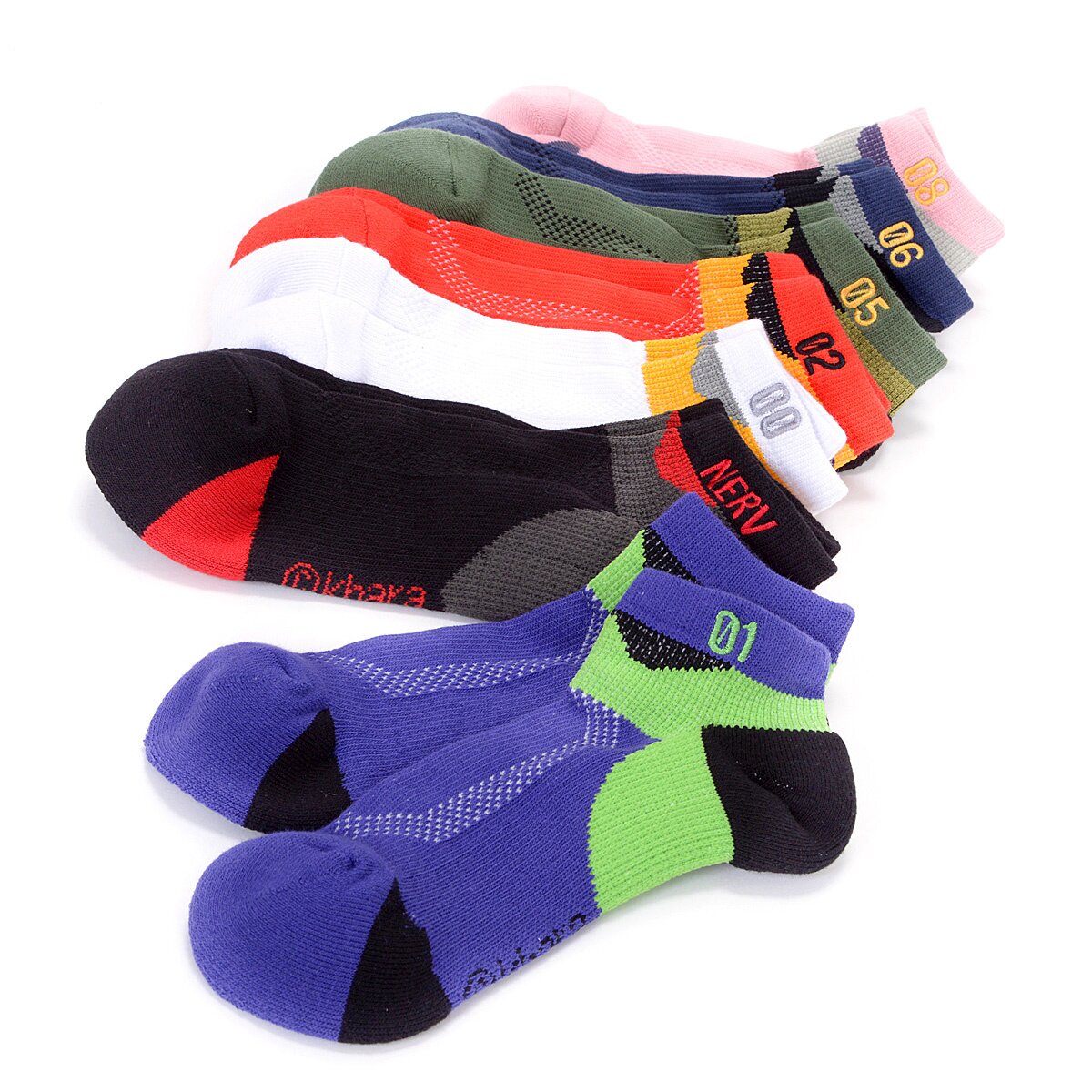 EVA GOLF Pile Support Socks - Tokyo Otaku Mode (TOM)