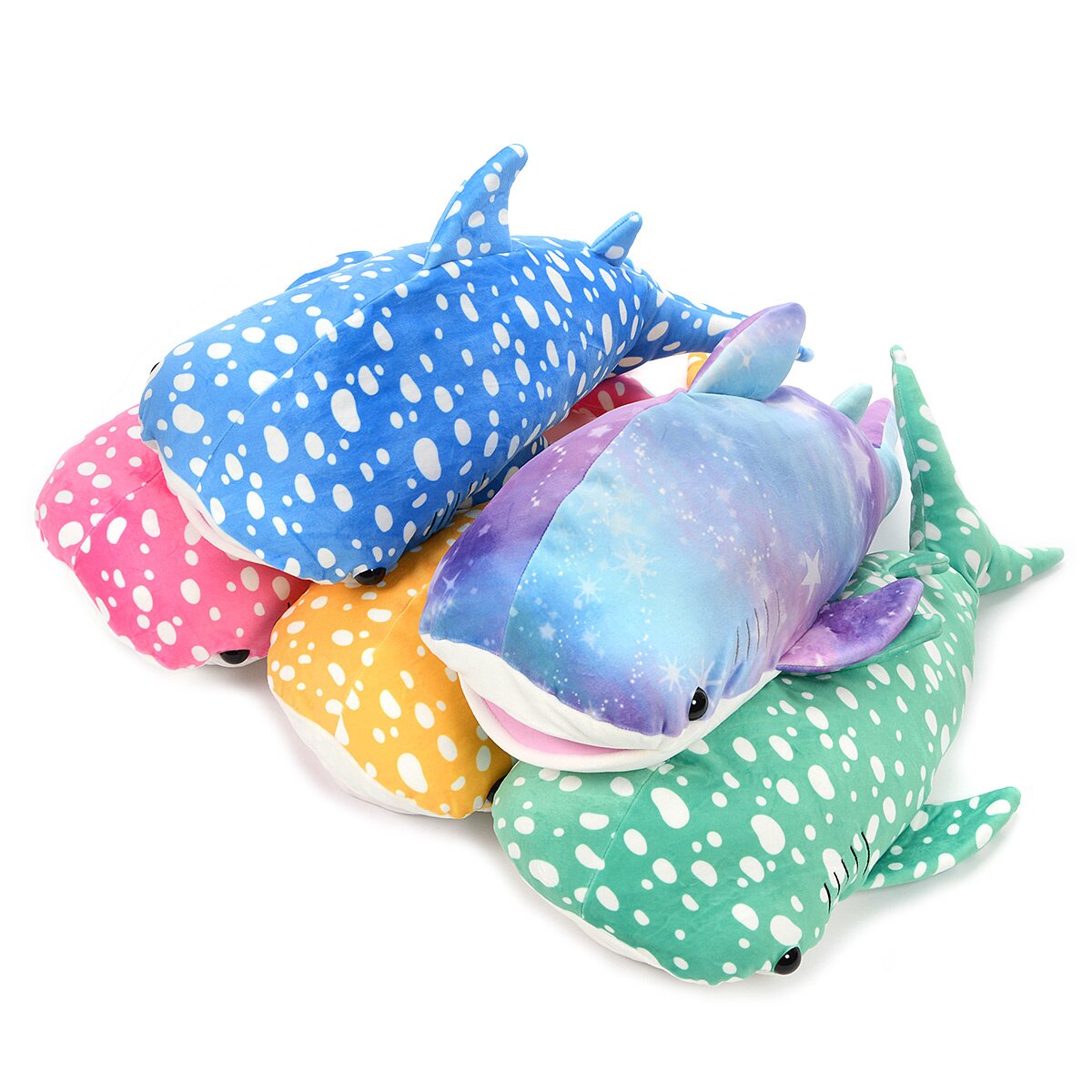 Mochi Puni Whale Shark Super Colorful Big Plush Collection Vol. 2