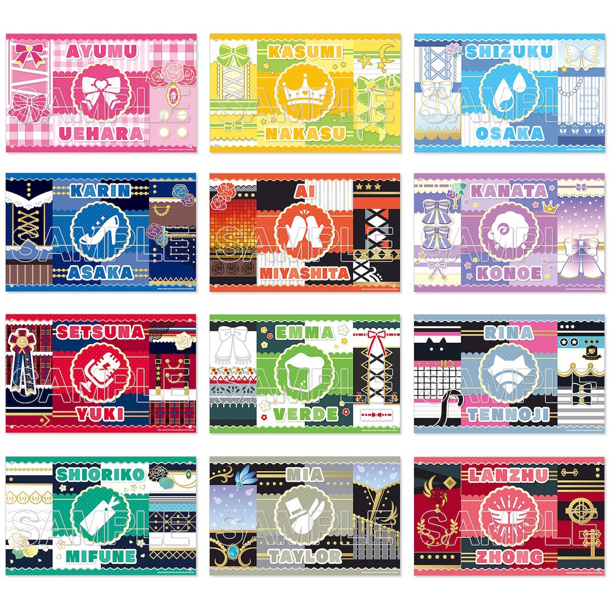 Love Live! Nijigasaki High School Idol Club Cheering Flag (Without