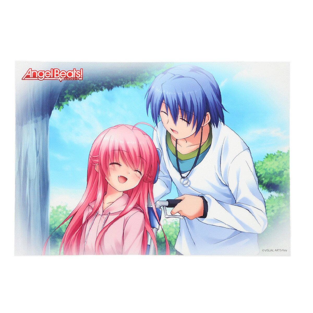 Key 20th Anniversary Angel Beats! Marriage Registration w/ Clear Poster