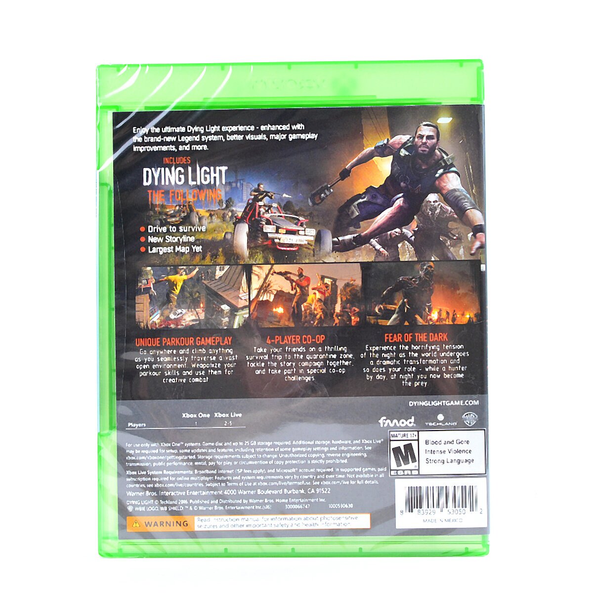  Dying Light: The Following - Enhanced Edition - Xbox