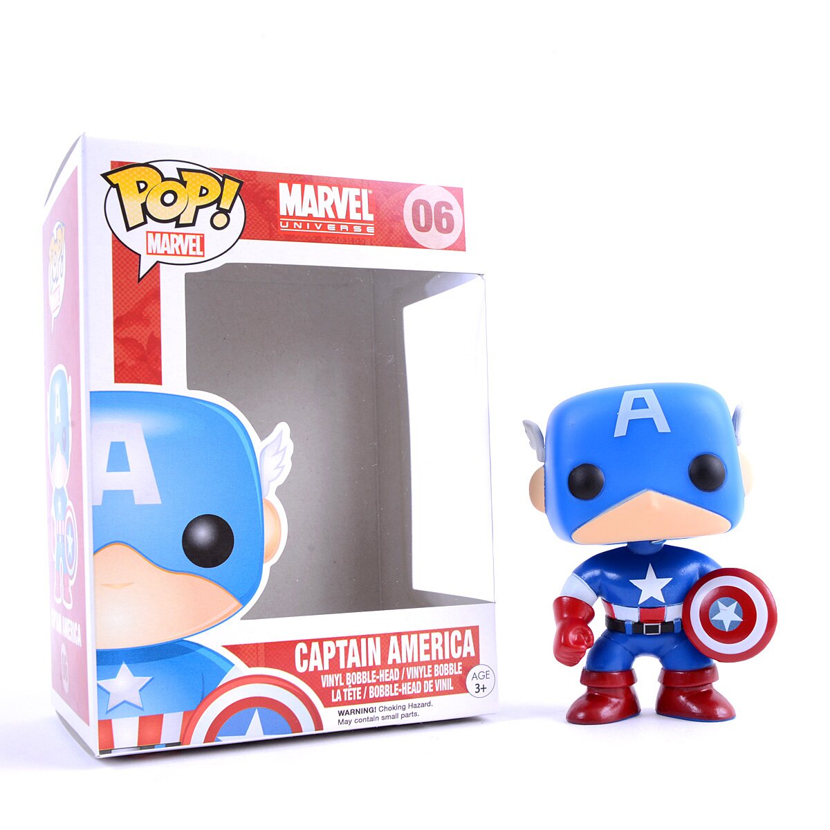 POP! Marvel No. 06: Captain America: Marvel - Tokyo Otaku Mode (TOM)