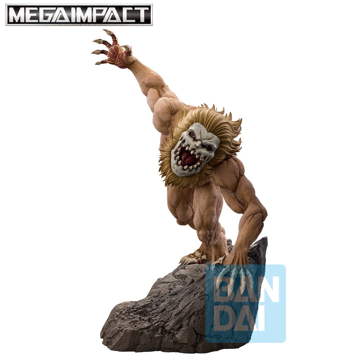 コミック・アニメ Attack on Titan Mega Impact Ichibansho Mega Impact Ichibansho Figure Attack on Titan Jaw Titan (Battle of