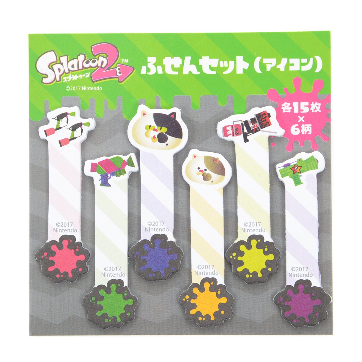 Splatoon 2 Sticky Tabs Set Tokyo Otaku Mode Tom