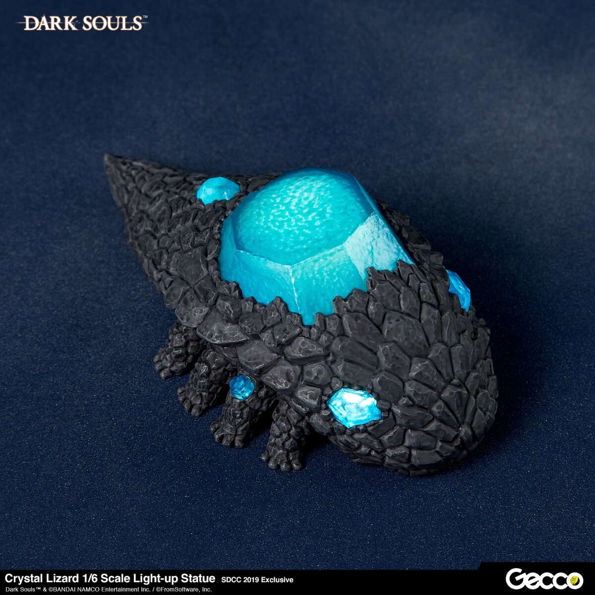 dark souls crystal lizard plush