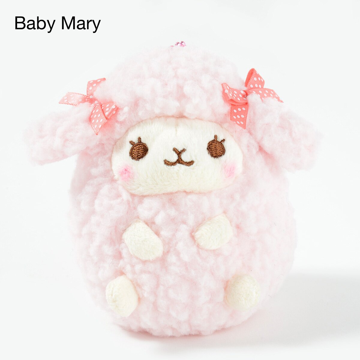 wooly baby sheep plush