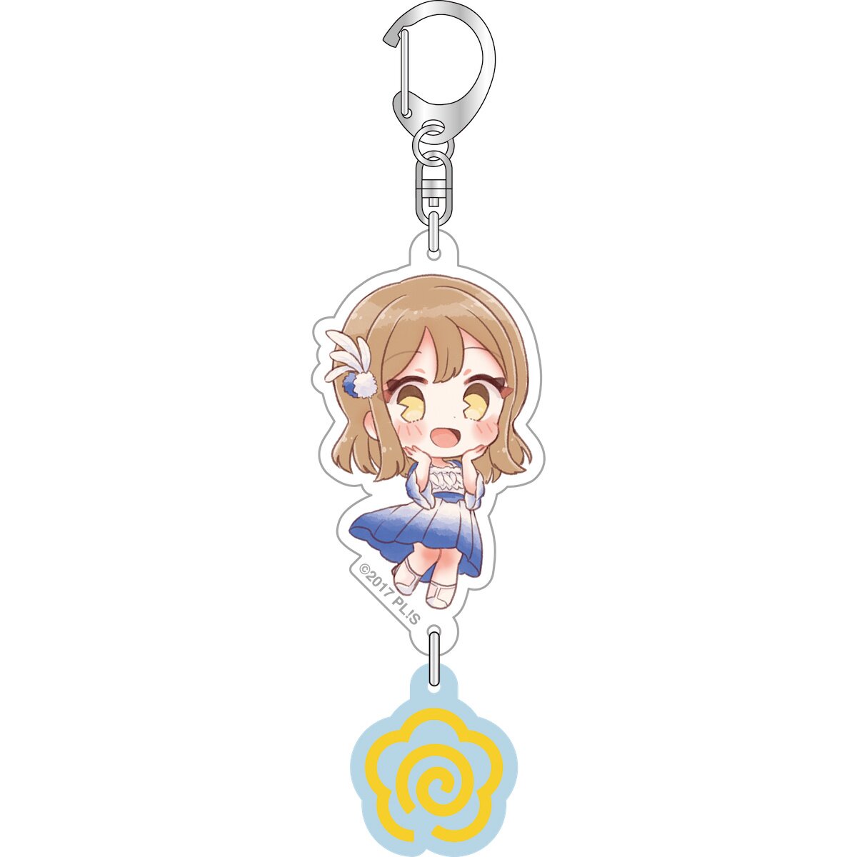 Love Live! Series Presents COUNTDOWN LoveLive! 2021→2022 〜LIVE with a  smile!〜 Acrylic Rubber Keychain Vol. 1